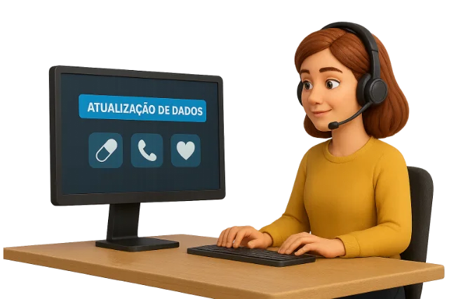 Atualização de dados